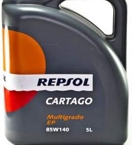 REPSOL Olio Lubrificante CAMBIO & TRASMISSIONI NAVIGATOR NAVIGATOR HQ GL-5 85W-140 LT. 5 EX RP CARTAGO MLubrificante multigrado Estrema Pressione indicato per l?uso nei differenziali di veicoli o in gruppi di trasmissione ipoidi ed elicoidali, nonch? in trasmissioni finali Voith di ferrovie e cambi manuali in cui ? richiesto un lubrificante API GL-5.