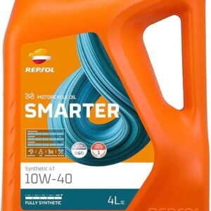 REPSOL Olio Lubrificante MOTO 4 TEMPI MOTO SMARTER SYNTHETIC 4T 10W-40 LT 4   EX   RP MSmarter
Sintetico
? l'olio lubrificante sintetico pi? adatto per i moderni motori a 4 tempi. Offre la massima protezione per motori di media e alta cilindrata con uno, due, tre o quattro cilindri, e garantisce la cura di tutti i suoi componenti e la corretta lubrificazione delle frizioni a bagno d'olio. ? senza dubbio un olio che consente la prima risposta del motore.