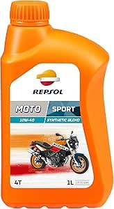 REPSOL Olio Lubrificante MOTO 4 TEMPI MOTO SMARTER SPORT 4T 10W-40 LT 1 EX RP MOTOSmarter
? il lubrificante con composizione semisintetica perfetto per motori 4T. Fornisce un?elevata stabilit? termica e il relativo grado di viscosit? agevola l?avviamento a varie temperature ambiente. Smarter Sport ? ideale per moto parcheggiate in strada o che circolano in zone caratterizzate da una climatologia variabile. Garantisce la migliore lubrificazione delle varie parti del motore e la minore usura dei componenti.