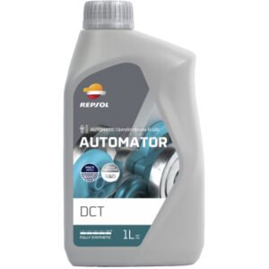 REPSOL Olio Lubrificante CAMBIO & TRASMISSIONI AUTOMAR ATF AUTOMATOR DCT LT. 1 EX RP MATIC DCTLubrificante sintetico per trasmissioni automatiche DCT o DSG (cambio a doppia 
frizione), che offre agli utenti cambi di marcia pi? rapidi e fluidi e aiuta a ridurre 
il consumo di carburante. Questo lubrificante ? stato progettato per l?uso nelle 
trasmissioni dei principali produttori di autovetture come Volkswagen, Ford, 
Mercedes-Benz, ecc