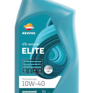 REPSOL Olio Lubrificante ELITE MULTIVALVULAS 10W-40 LT. 1 EX Imbuto in regalo Elite Sintetico Olio lubrificante sintetico sviluppato per l'uso nei moderni motori di veicoli a benzina, etanolo, Flex,