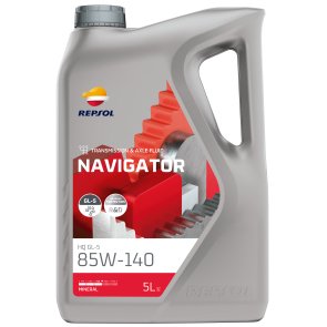 REPSOL Olio Lubrificante CAMBIO & TRASMISSIONI NAVIGATOR NAVIGATOR HQ GL-5 85W-140 LT.20 EX RP CARTAGO MLubrificante multigrado Estrema Pressione indicato per l?uso nei differenziali di veicoli o in gruppi di trasmissione ipoidi ed elicoidali, nonch? in trasmissioni finali Voith di ferrovie e cambi manuali in cui ? richiesto un lubrificante API GL-5.
