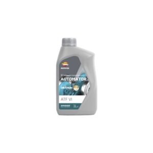 REPSOL Olio Lubrificante CAMBIO & TRASMISSIONI AUTOMAR ATF AUTOMATOR ATF VI LT. 1Automator ATF VI ? un lubrificante sintetico a bassa viscosit? approvato da
General Motors per un utilizzo in tutte le sue trasmissioni automatiche. ? conforme alle specifiche DEXRON III, DEXRON II e TASA. ? raccomandato per le autovetture e alcuni veicoli pesanti.