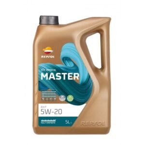 REPSOL Olio Lubrificante MASTER ECO MASTER ECO F 5W-20 LT. 5 EX RP ELITE EVOLUTION ECM?ster
Sintetico
Lubrificante sintetico per veicoli benzina e diesel leggero, la particolare viscosit?, nelle normali condizioni di esercizio, consente un minor consumo di carburante (Fuel Economy) che si traduce tra l?altro in una riduzione delle emissioni di CO2 nell?atmosfera e di conseguenza in un minor ?impatto ambientale.