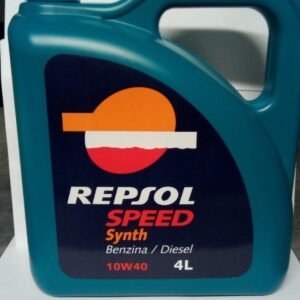 REPSOL Olio Lubrificante DRIVER SPEED 10W40 DRIVER SPEED SYNTH 10W-40 LT.5DriverSemi-sinteticoLubrificante formulato con componenti sintetici e minerali di alto livello qualitativo che, insieme all?avanzato pacchetto di additivi utilizzato, forniscono un prodotto adatto per i motori benzina e diesel leggeri. I componenti sintetici della formula conferiscono una elevata stabilit? chimica e resistenza all?ossidazione termica garantendo ottimi rendimenti del motore.