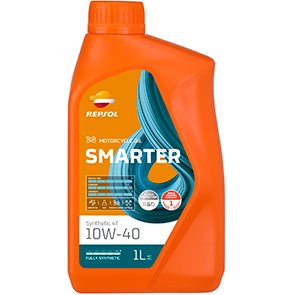 REPSOL Olio Lubrificante MOTO 4 TEMPI MOTO SMARTER SYNTHETIC 4T 10W-40 LT 1 EX RP MSmarter
Sintetico
? l'olio lubrificante sintetico pi? adatto per i moderni motori a 4 tempi. Offre la massima protezione per motori di media e alta cilindrata con uno, due, tre o quattro cilindri, e garantisce la cura di tutti i suoi componenti e la corretta lubrificazione delle frizioni a bagno d'olio. ? senza dubbio un olio che consente la prima risposta del motore.
